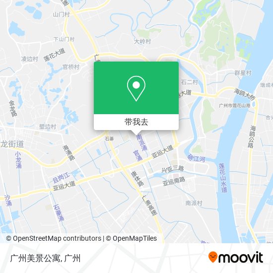 广州美景公寓地图