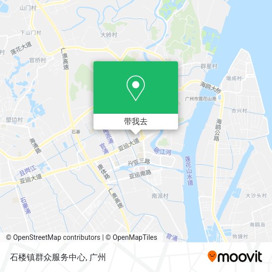 石楼镇群众服务中心地图