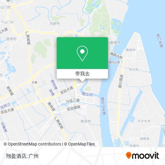 翔盈酒店地图