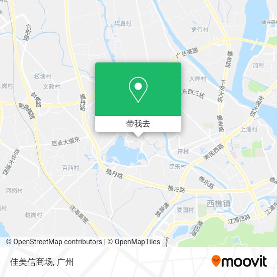 佳美信商场地图