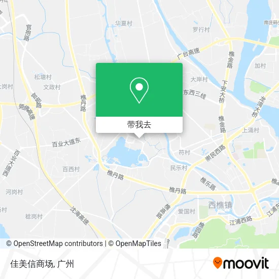佳美信商场地图
