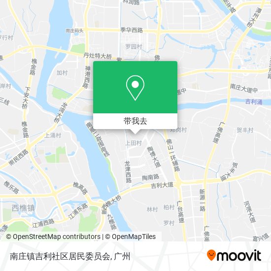 南庄镇吉利社区居民委员会地图