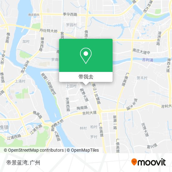 帝景蓝湾地图