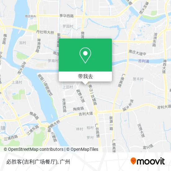 必胜客(吉利广场餐厅)地图