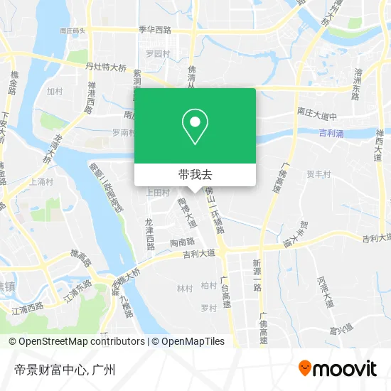 帝景财富中心地图