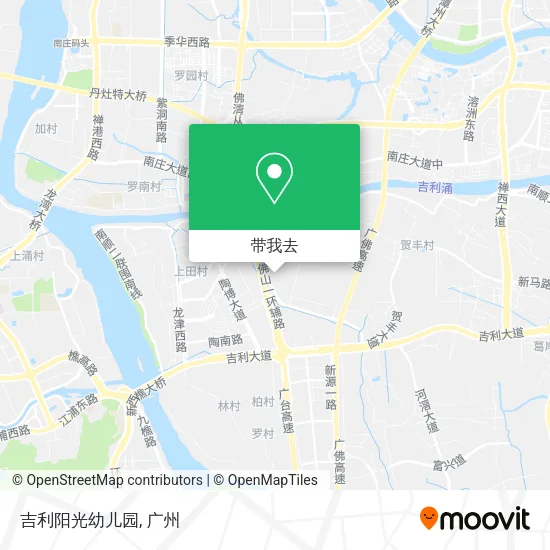 吉利阳光幼儿园地图