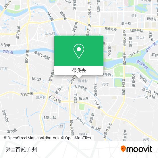 兴全百货地图