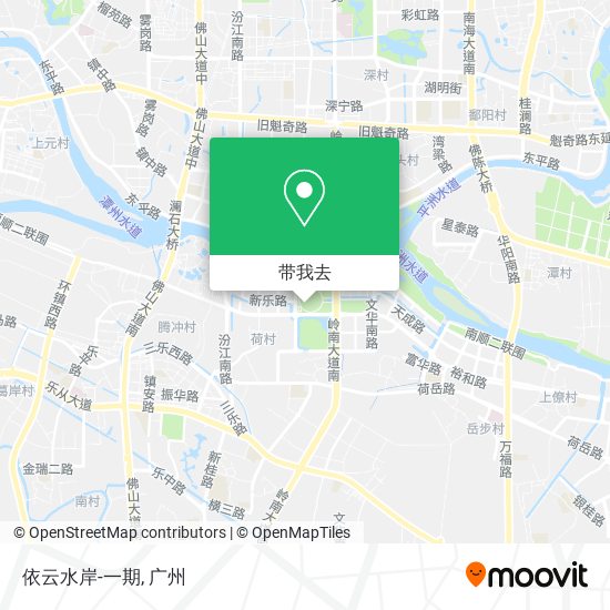 依云水岸-一期地图