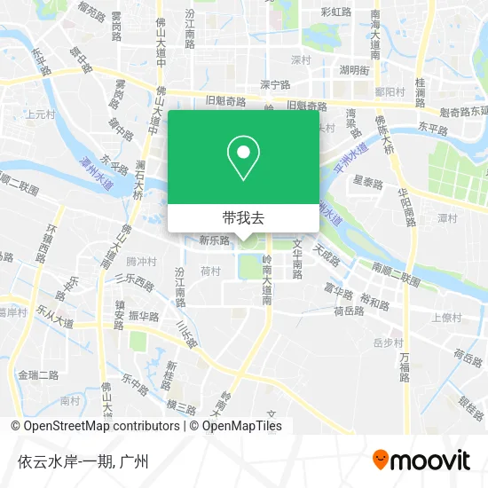 依云水岸-一期地图