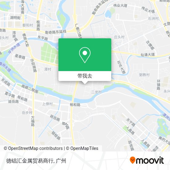 德锠汇金属贸易商行地图