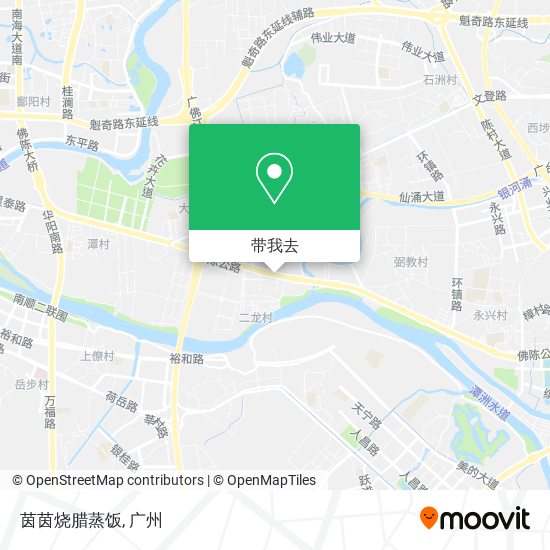 茵茵烧腊蒸饭地图