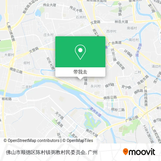 佛山市顺德区陈村镇弼教村民委员会地图