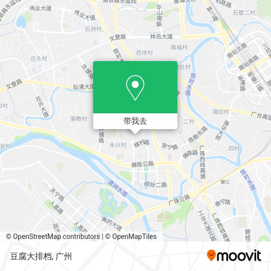 豆腐大排档地图