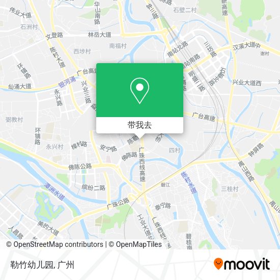 勒竹幼儿园地图
