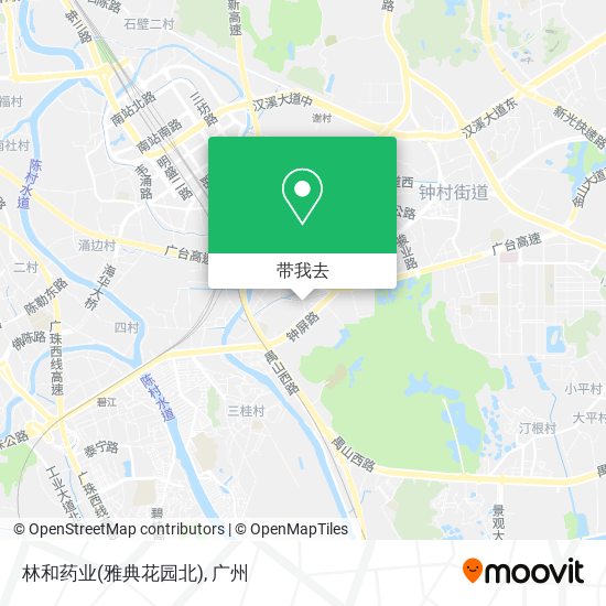 林和药业(雅典花园北)地图