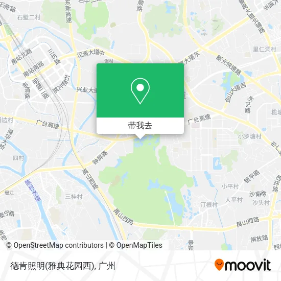 德肯照明(雅典花园西)地图