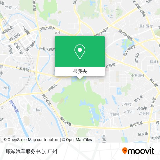 顺诚汽车服务中心地图