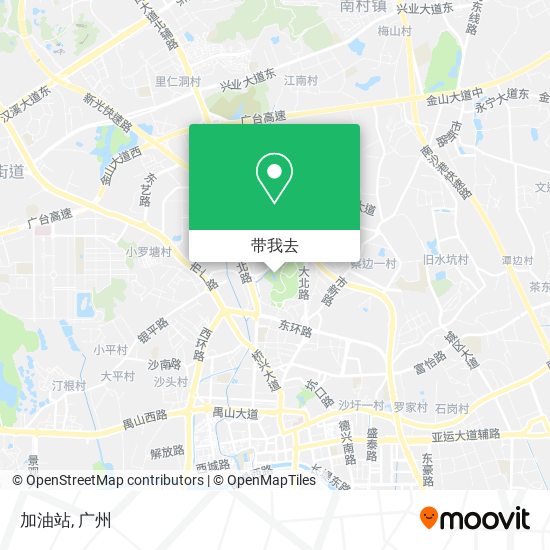 加油站地图