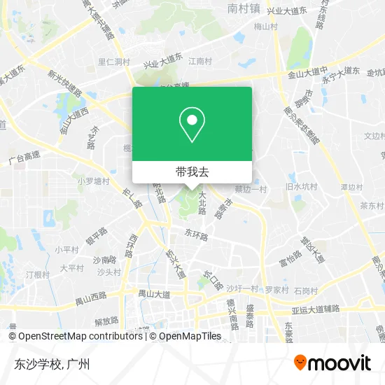 东沙学校地图