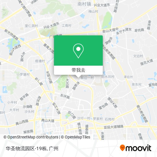 华圣物流园区-19栋地图