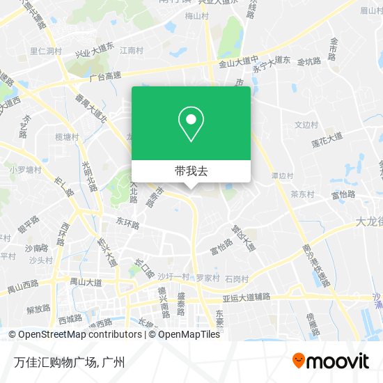 万佳汇购物广场地图