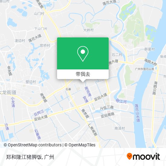 郑和隆江猪脚饭地图