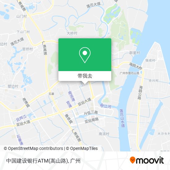 中国建设银行ATM(嵩山路)地图