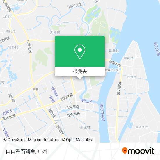 口口香石锅鱼地图