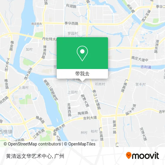 黄清远文华艺术中心地图