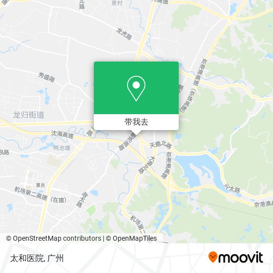 太和医院地图