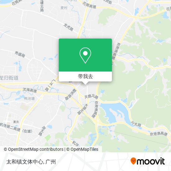 太和镇文体中心地图