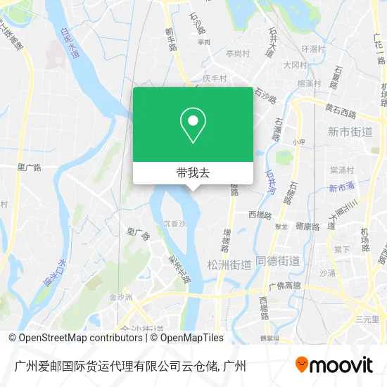 广州爱邮国际货运代理有限公司云仓储地图