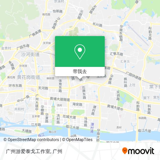 广州游爱泰戈工作室地图