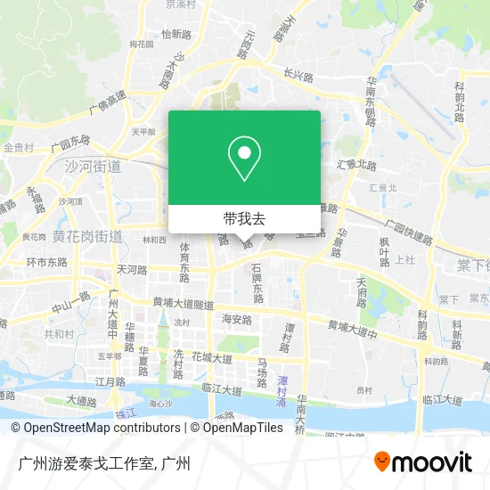 广州游爱泰戈工作室地图