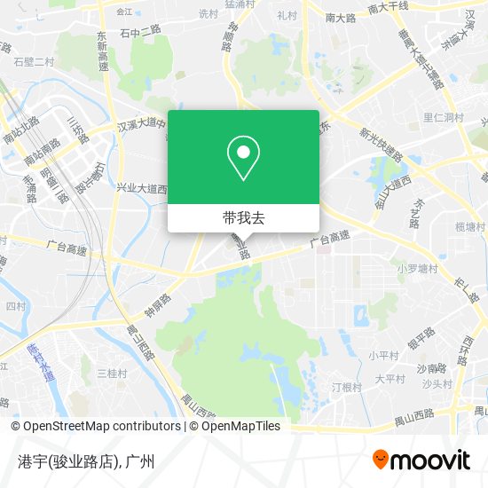 港宇(骏业路店)地图