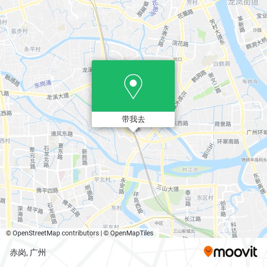 赤岗地图