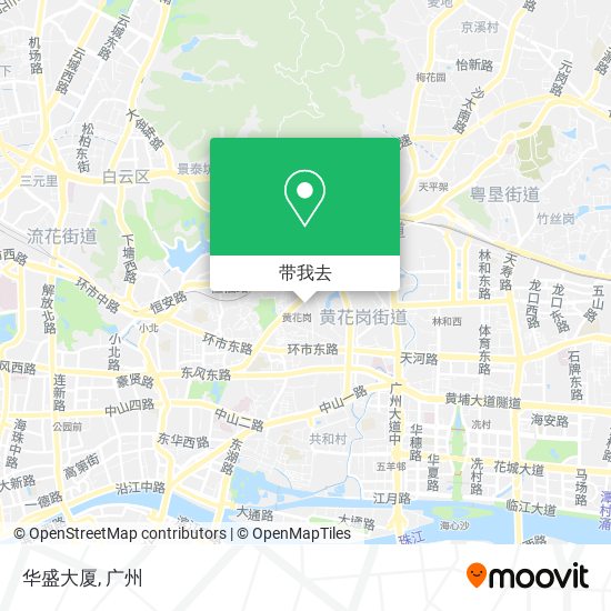 华盛大厦地图