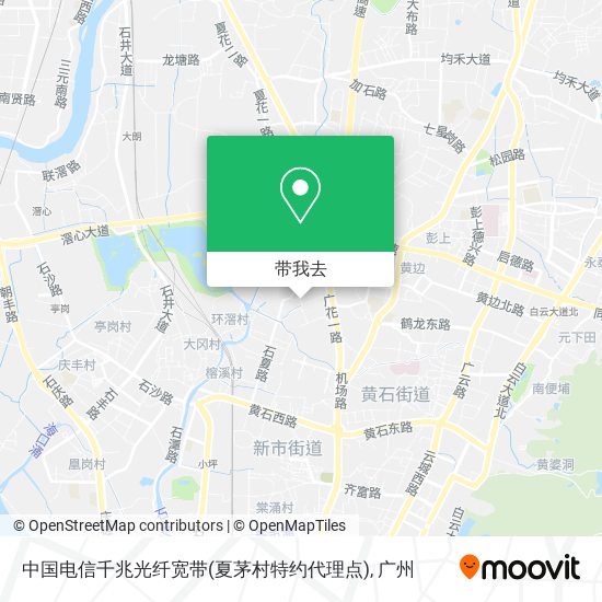 中国电信千兆光纤宽带(夏茅村特约代理点)地图