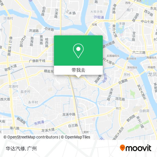 华达汽修地图