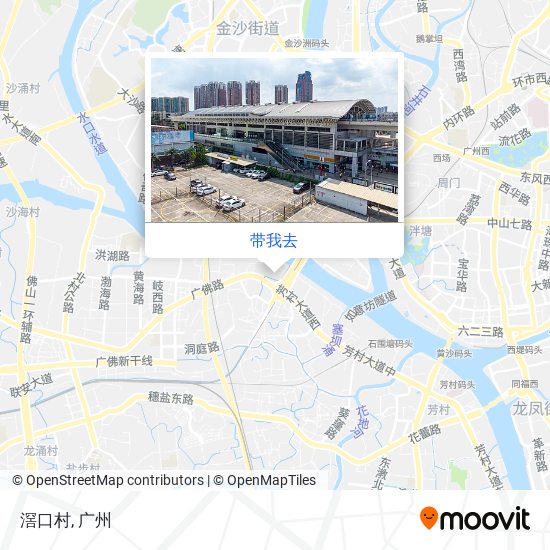 滘口村地图