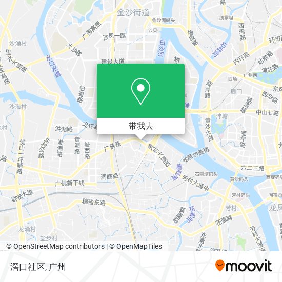滘口社区地图