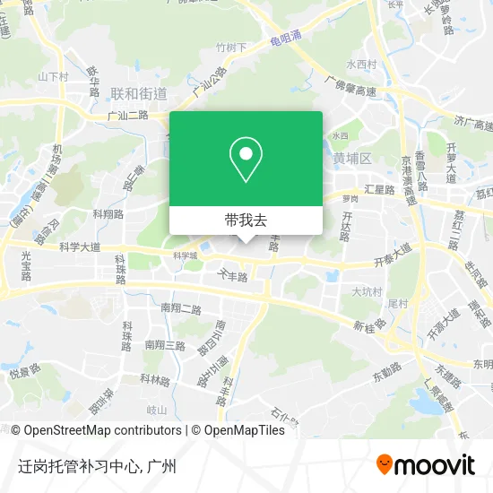 迁岗托管补习中心地图