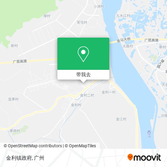 金利镇政府地图