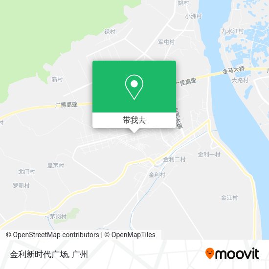 金利新时代广场地图