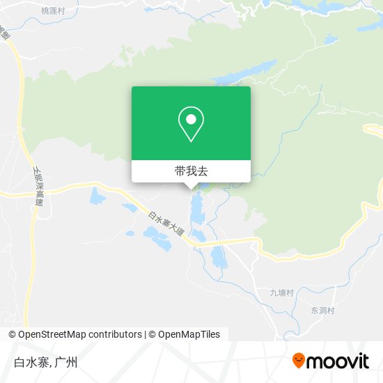 白水寨地图