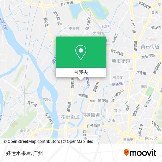 好运水果屋地图