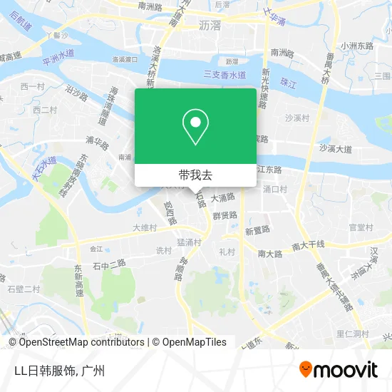 LL日韩服饰地图