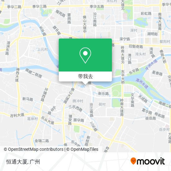 恒通大厦地图