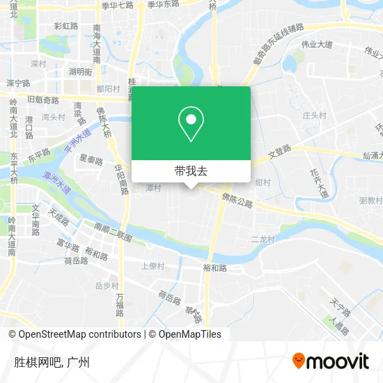 胜棋网吧地图