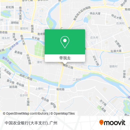 中国农业银行(大丰支行)地图